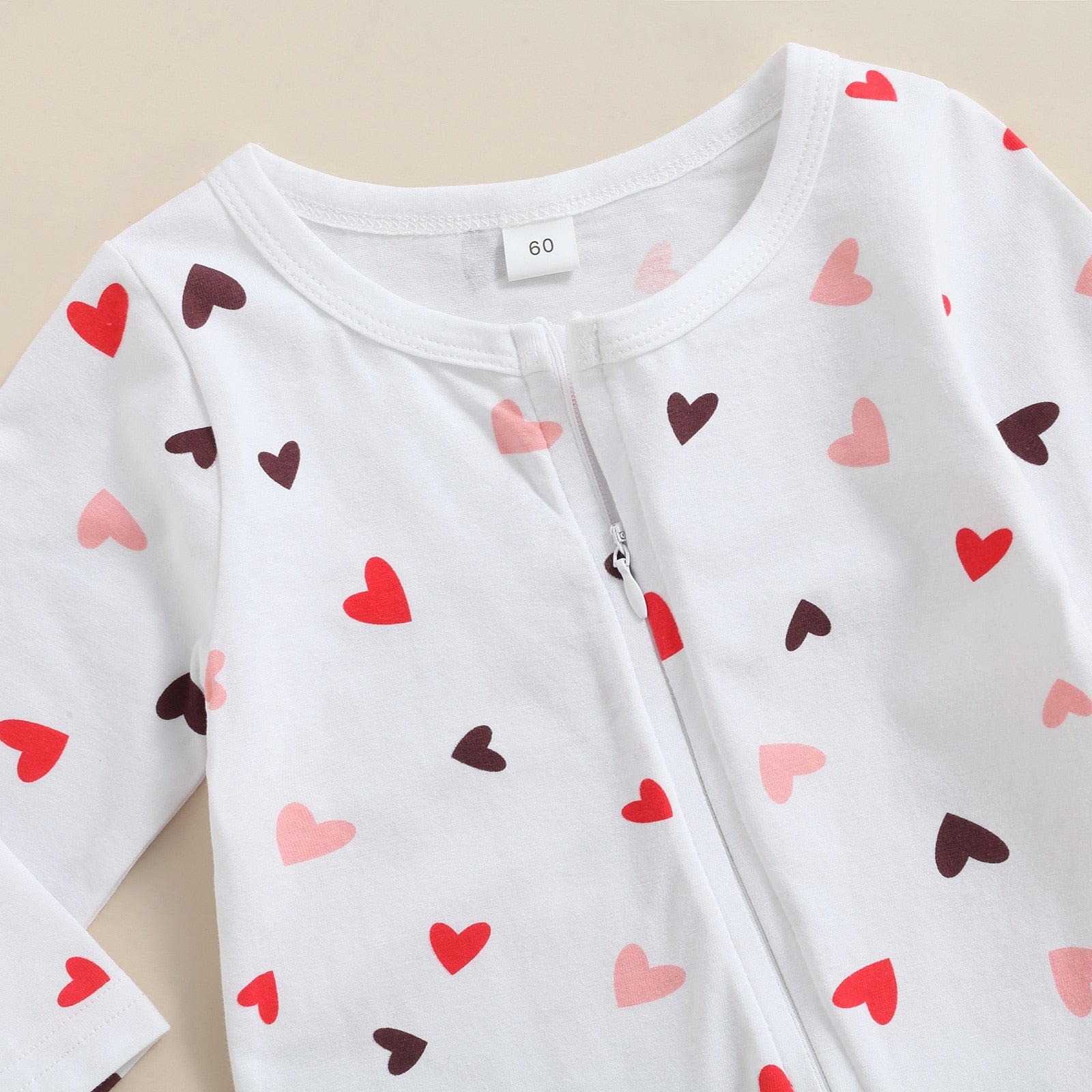 LITTLE LOVE Heart Jumpsuit with Headband