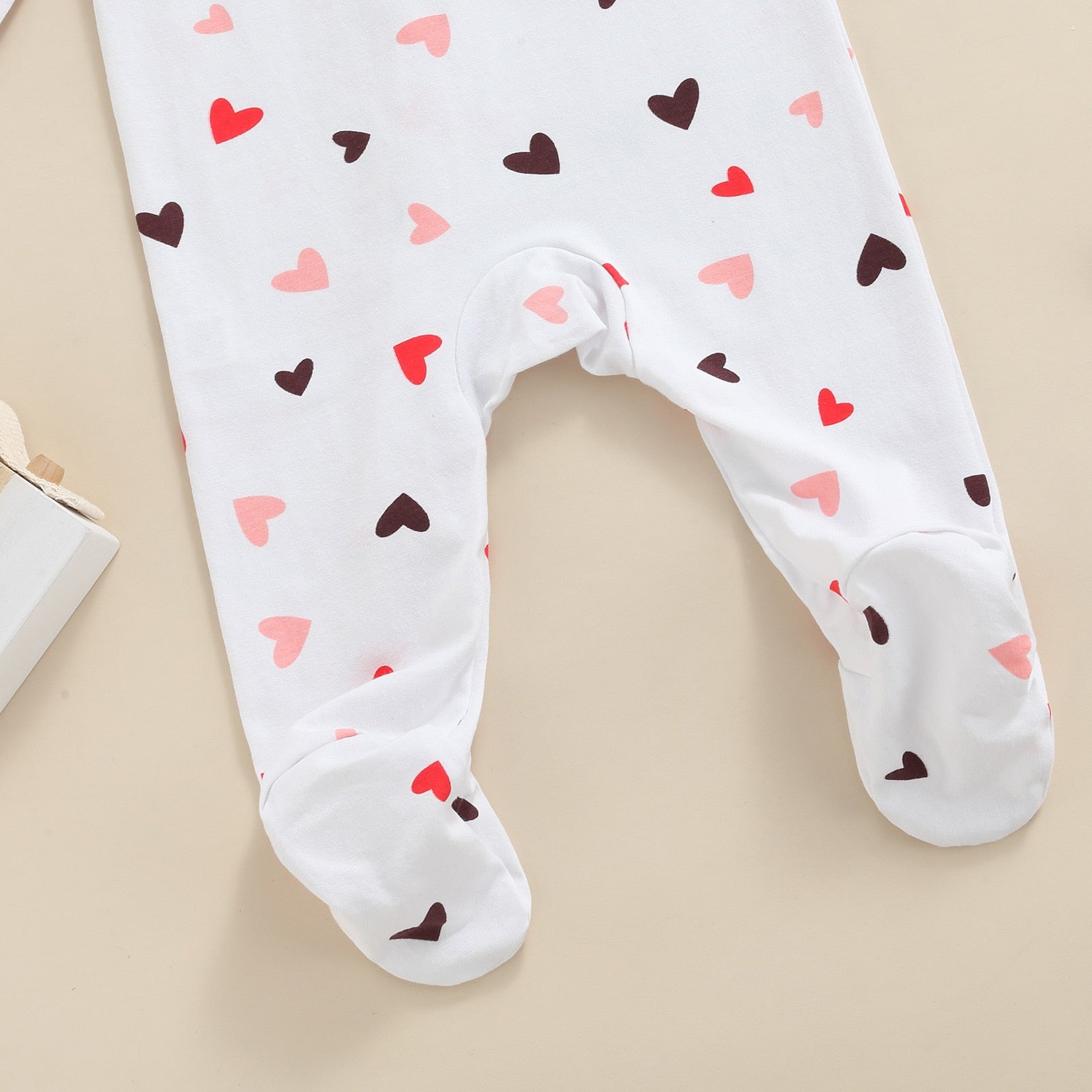 LITTLE LOVE Heart Jumpsuit with Headband