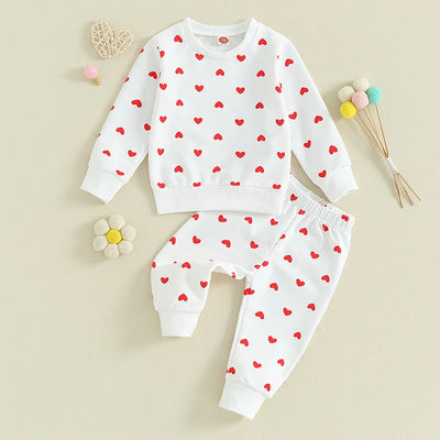 POLKA HEARTS Lounge Outfit