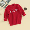 XOXO Knitted Sweatshirt
