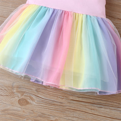 RAINBOW Tutu Dress