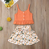 ORANGE BLOSSOM Skirt Outfit