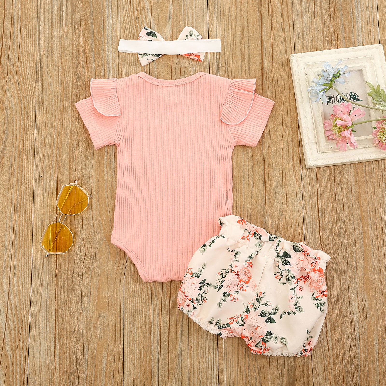 BIG HEART Summer Outfit with Headband