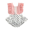 NOMI Polka Dot Ruffle Romper