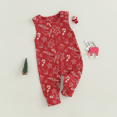 CHRISTMAS Red Jumpsuit