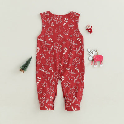 CHRISTMAS Red Jumpsuit