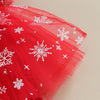 SNOWFLAKE Tulle Romper Dress with Headband