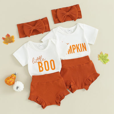 LITTLE BOO Outfit with Headband