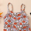 FLORAL PUMPKIN Bellbottom Jumpsuit