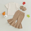 MAMA'S PUMPKIN Ribbed Bellbottoms Outfit