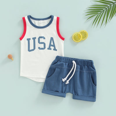 USA Sporty Summer Outfit