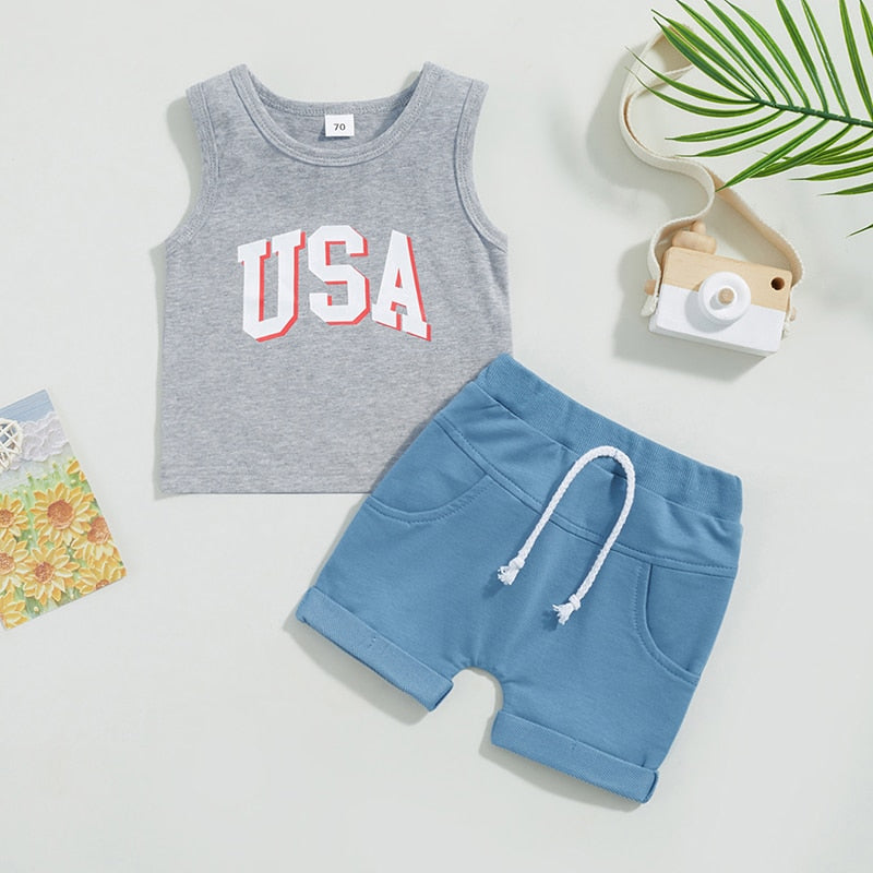USA Casual Summer Outfit