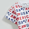 AMERICA Red White & Blue Outfit