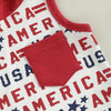 AMERICA Hooded Summer Outfit