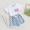 USA Checkered Summer Outfit