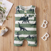 DINOSAUR Ribbed Summer Jumpsuit