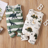 DINOSAUR Ribbed Summer Jumpsuit