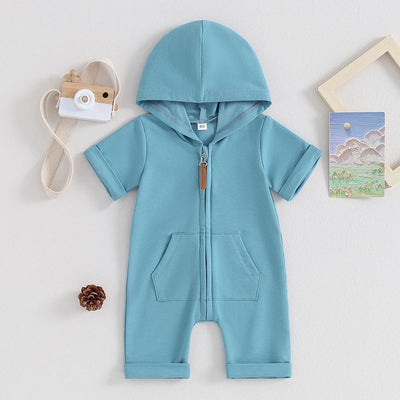 AVERY Hooded Summer Jumpsuit