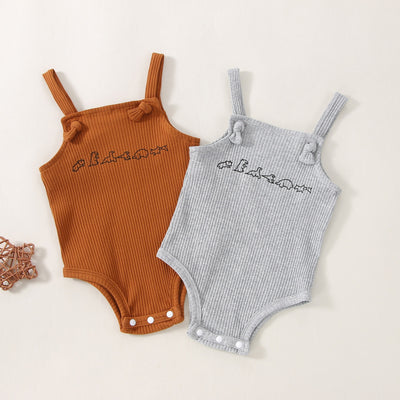 DINOSAUR PARADE Ribbed Romper