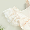 LILLYBELLE Lace Bowtie Romper Dress