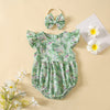 MEADOW Floral Romper with Headband