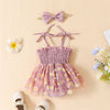 DAISY Smocked Romper Dress