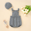 AVERY Knitted Romper with Beanie