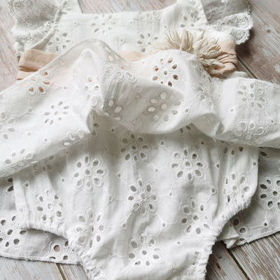 LILLY Crochet Dress Romper