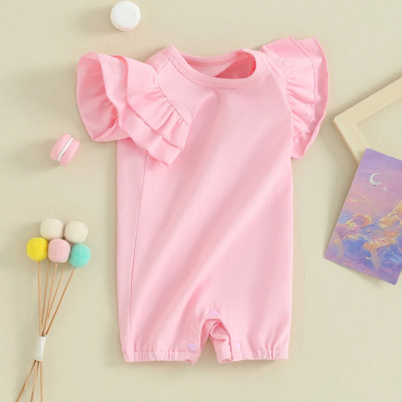 POLLY Ruffle Summer Romper