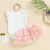 ONE Daisy Pink Tutu Outfit