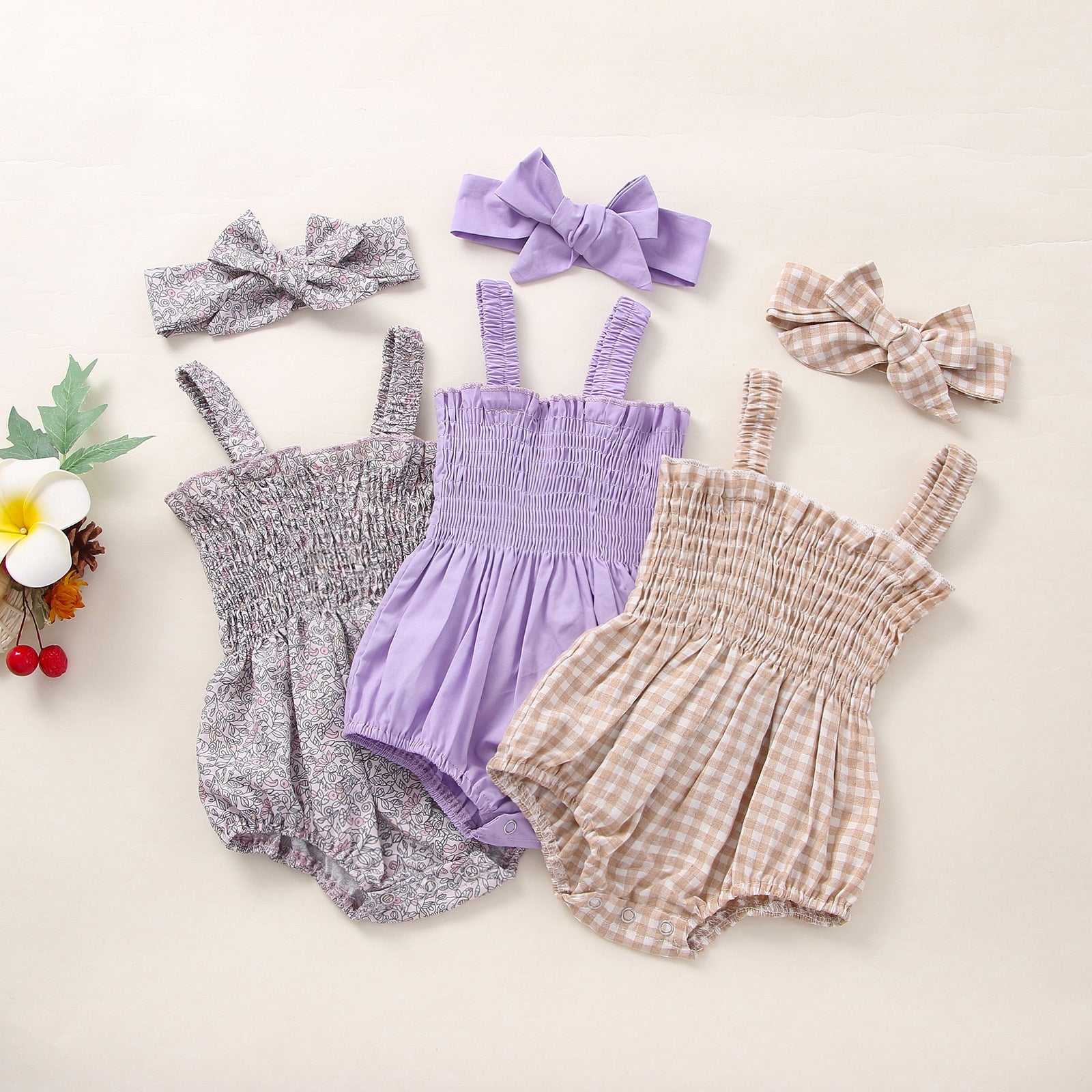 FRANNY Romper with Headband