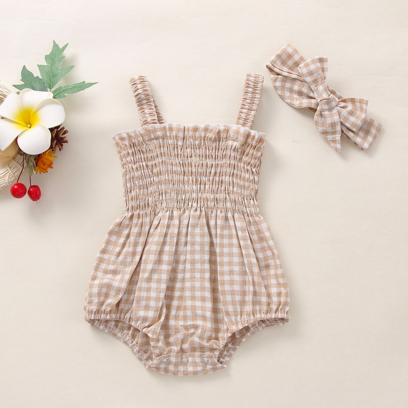 FRANNY Romper with Headband