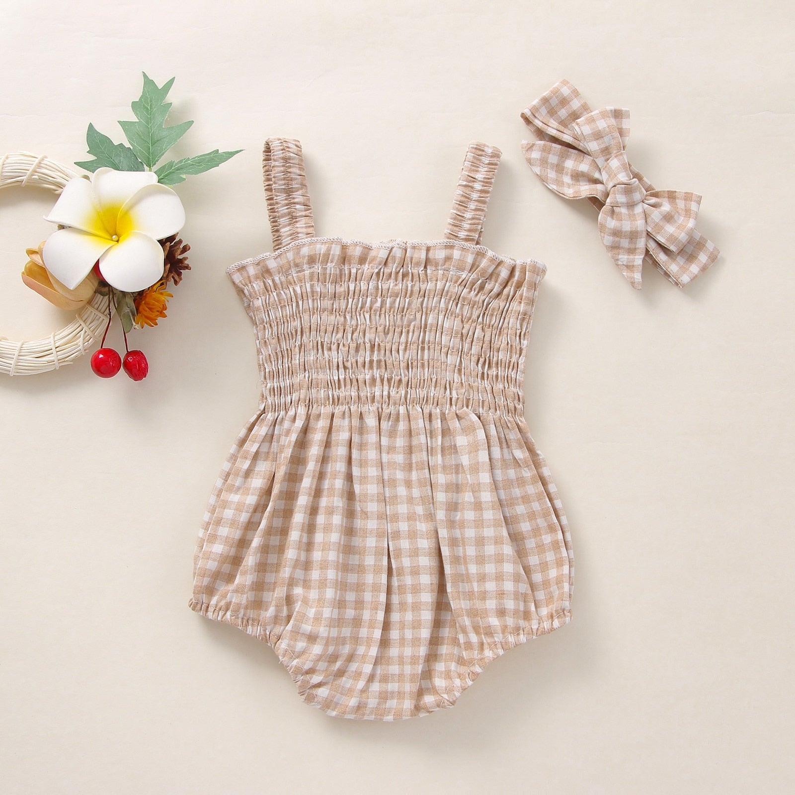FRANNY Romper with Headband