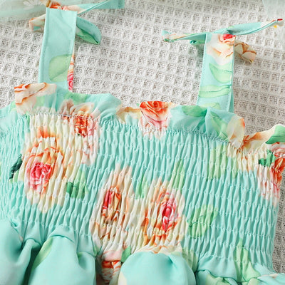 ROSES Mint Layered Dress