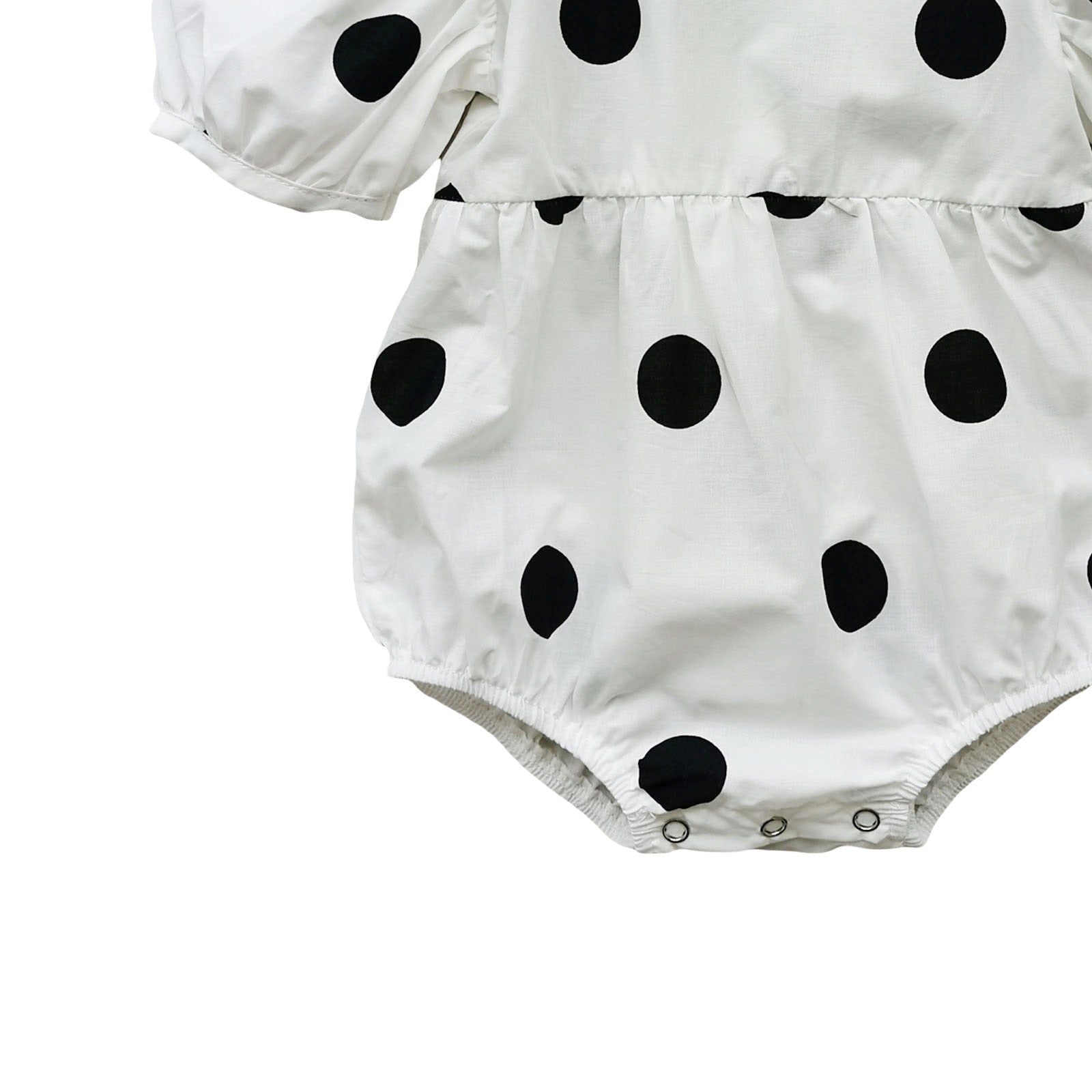 POLKA DOT Black & White Romper