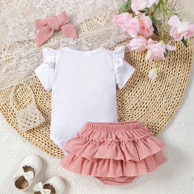 AUNTIE'S BESTIE Ruffle Skirt Outfit