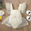 TINSLEY Lace Bowtie Romper