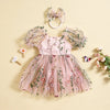 ENCHANTED FOREST Romper Dress with Headband