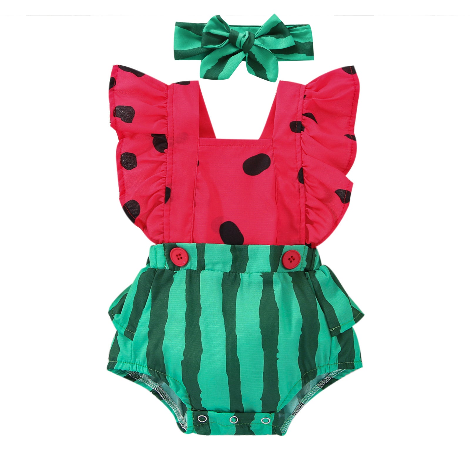 Watermelon Dress For Baby Boy SWEET WATERMELON Romper