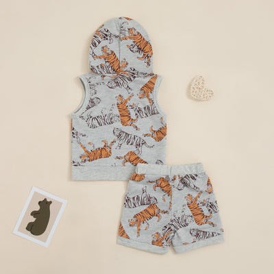 TIGER Sleeveless Hoody Outfit