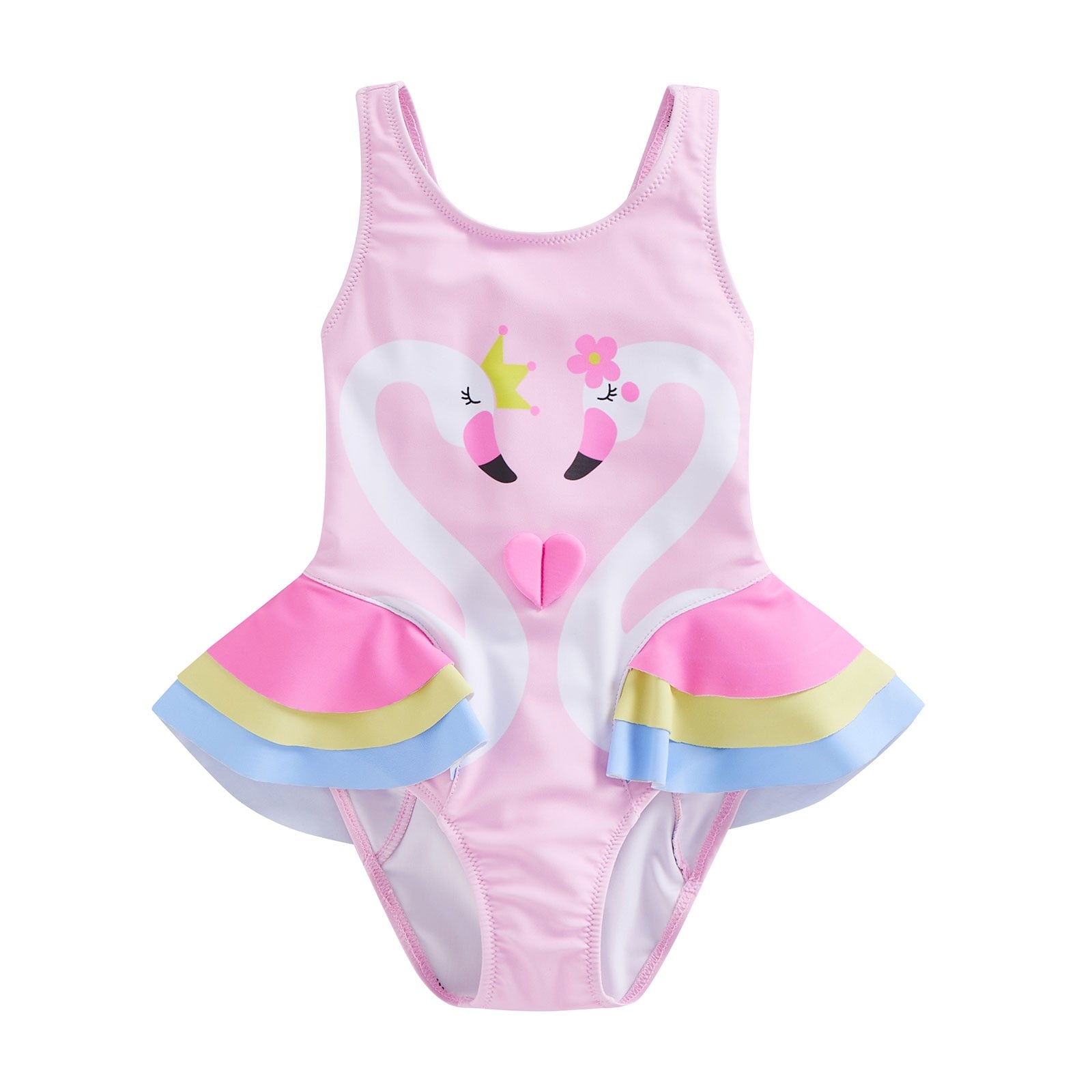 SWAN Ruffle Swimsuit