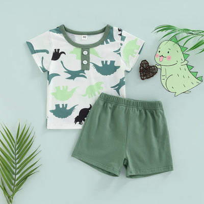 DINOSAUR Green Summer Outfit
