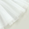 WHITE FLOWERS Tulle Dress