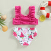 SUMMER FRUIT Ruffle Bikini