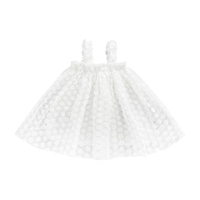 DAISY Embroidered Tulle Dress