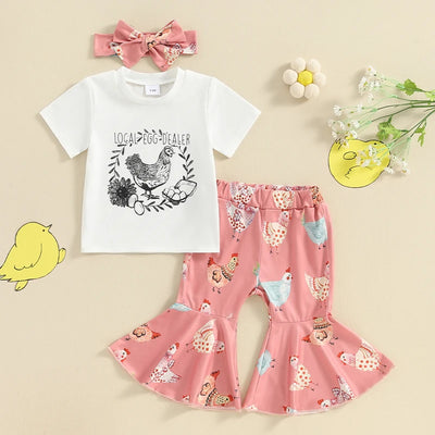CHICKENS Bellbottom Outfit