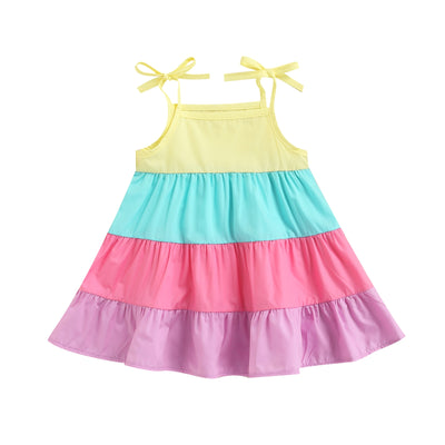 RAINBOW Babydoll Dress