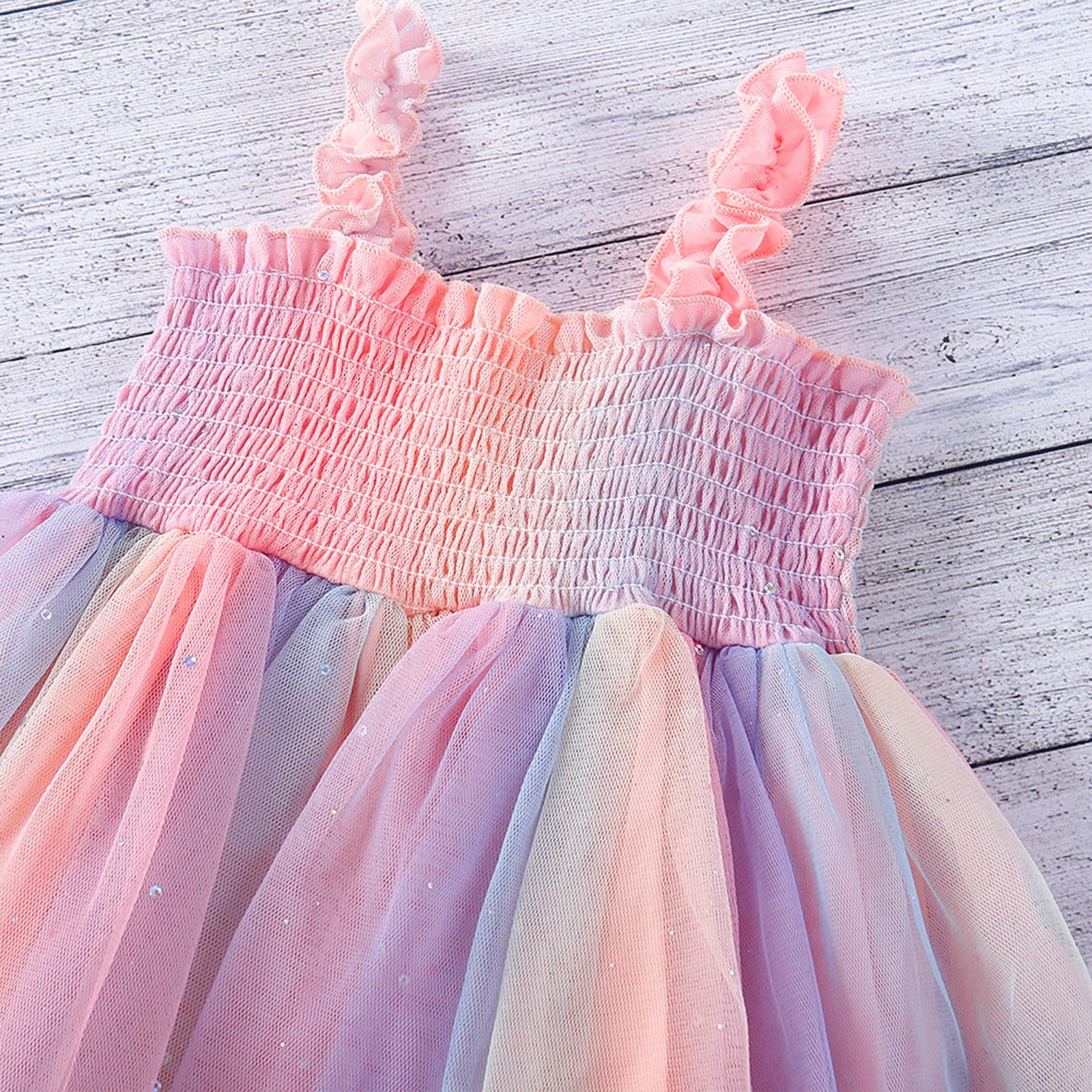 Rainbow Tulle Dress Up Tutu – The Village Tinker