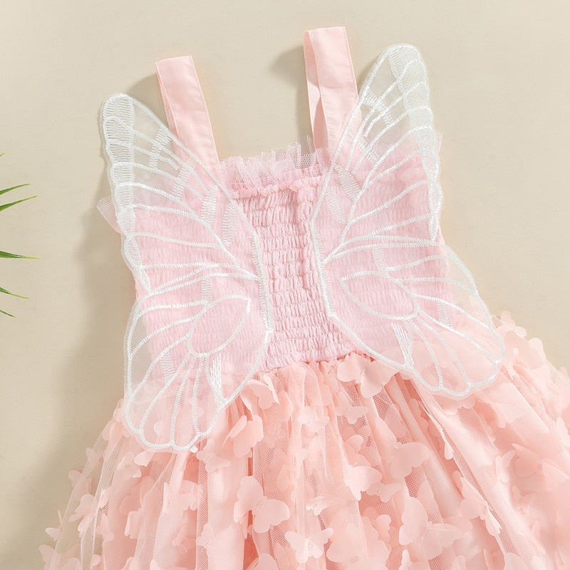 Butterfly Princess Dress Blue / 2-3 Years Butterfly Princess Dress Blue / 2-3 Years