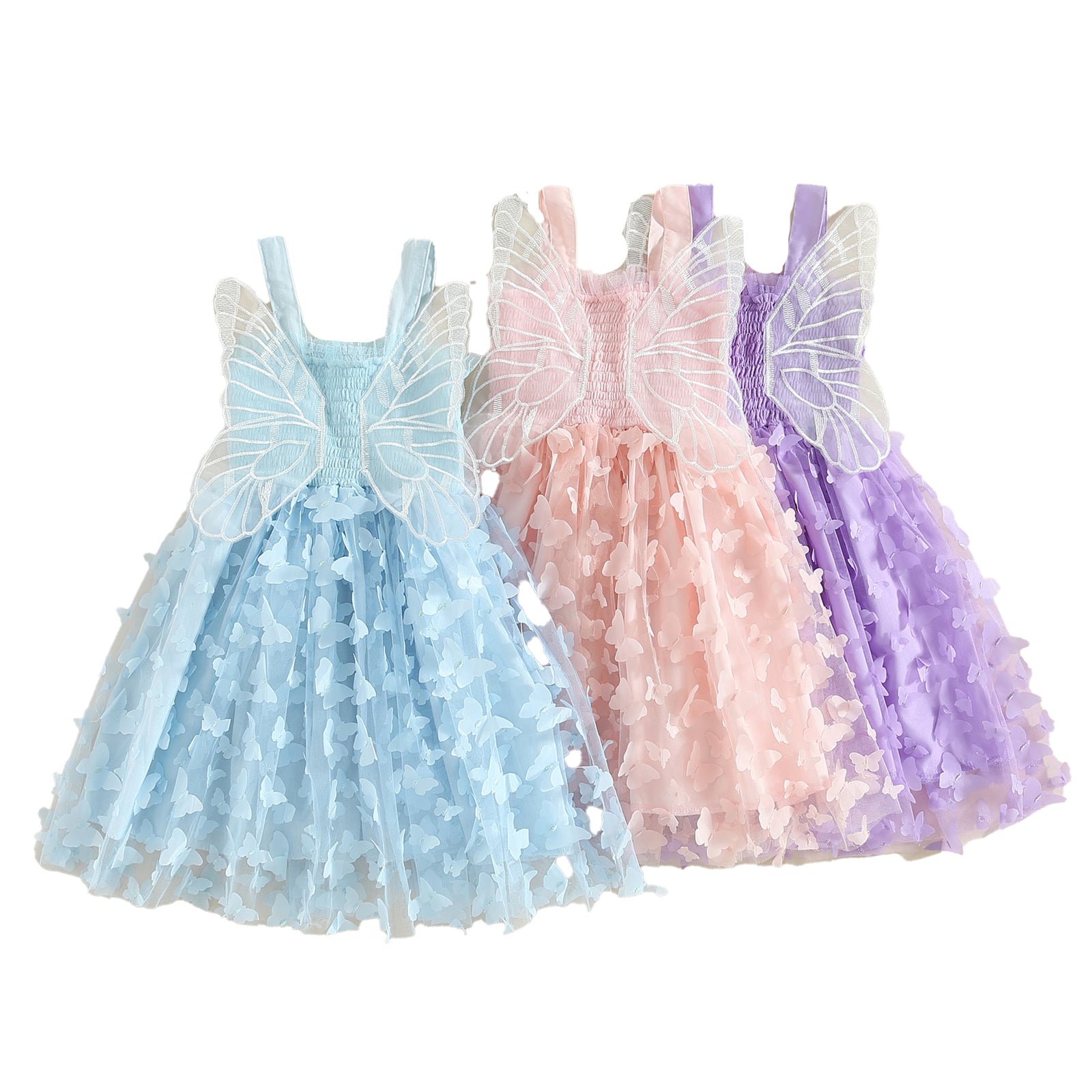 BUTTERFLY PRINCESS Dress Pink / 6-12 months BUTTERFLY PRINCESS Dress Pink / 6-12 months